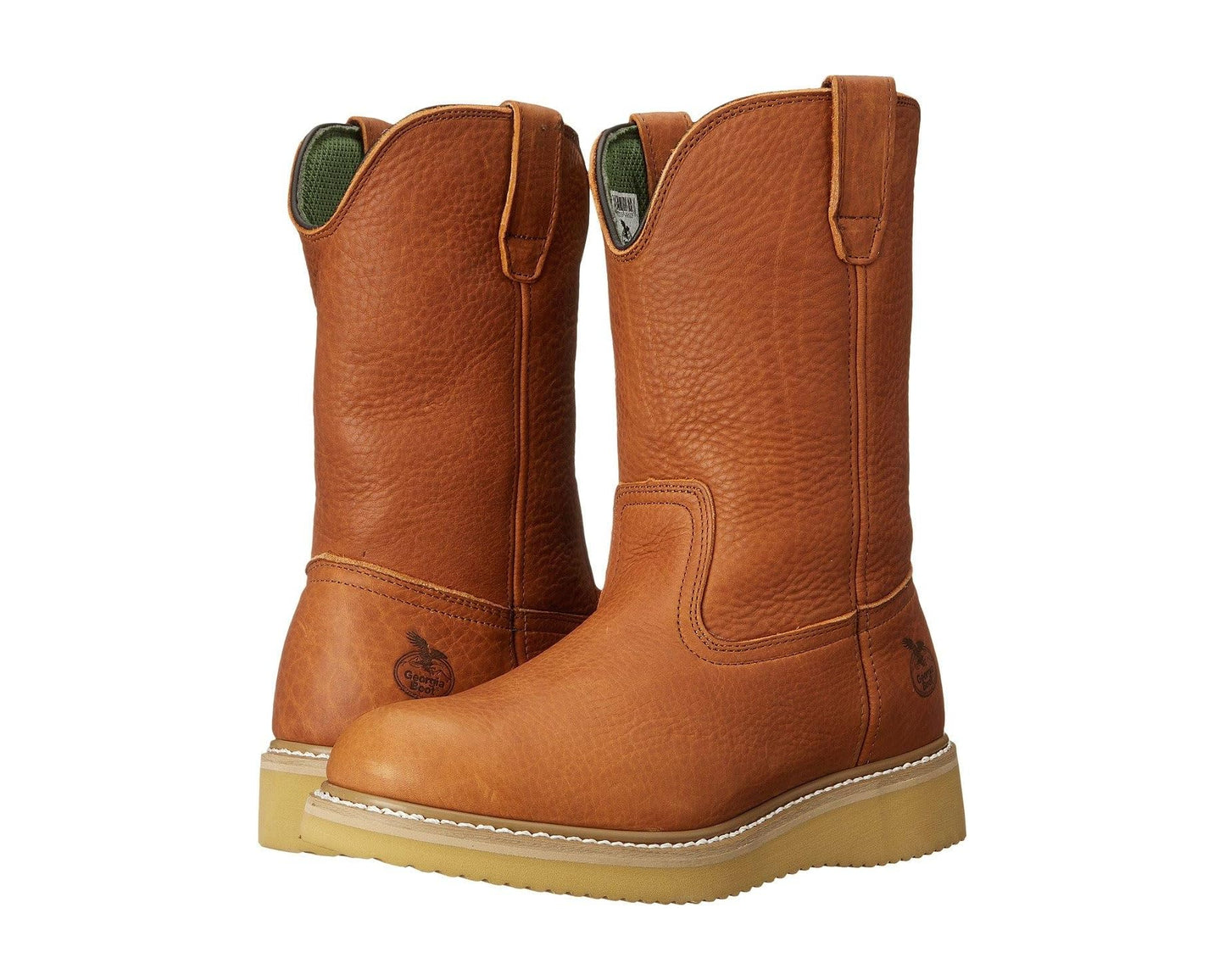 Men's Georgia Boot G5153 12 Wellington Barracuda Gold