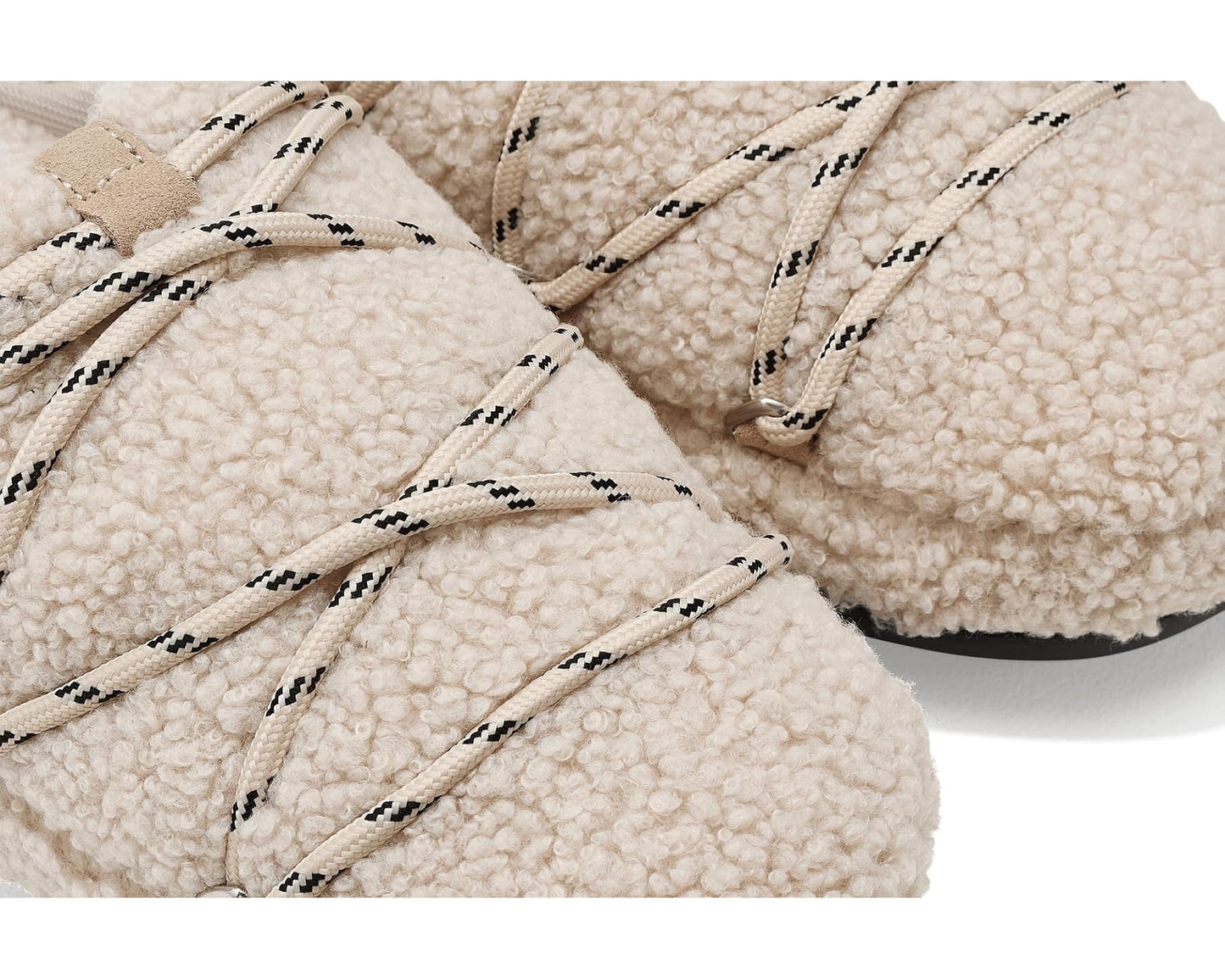 Unisex MOON BOOT Teddy Slipper Sand
