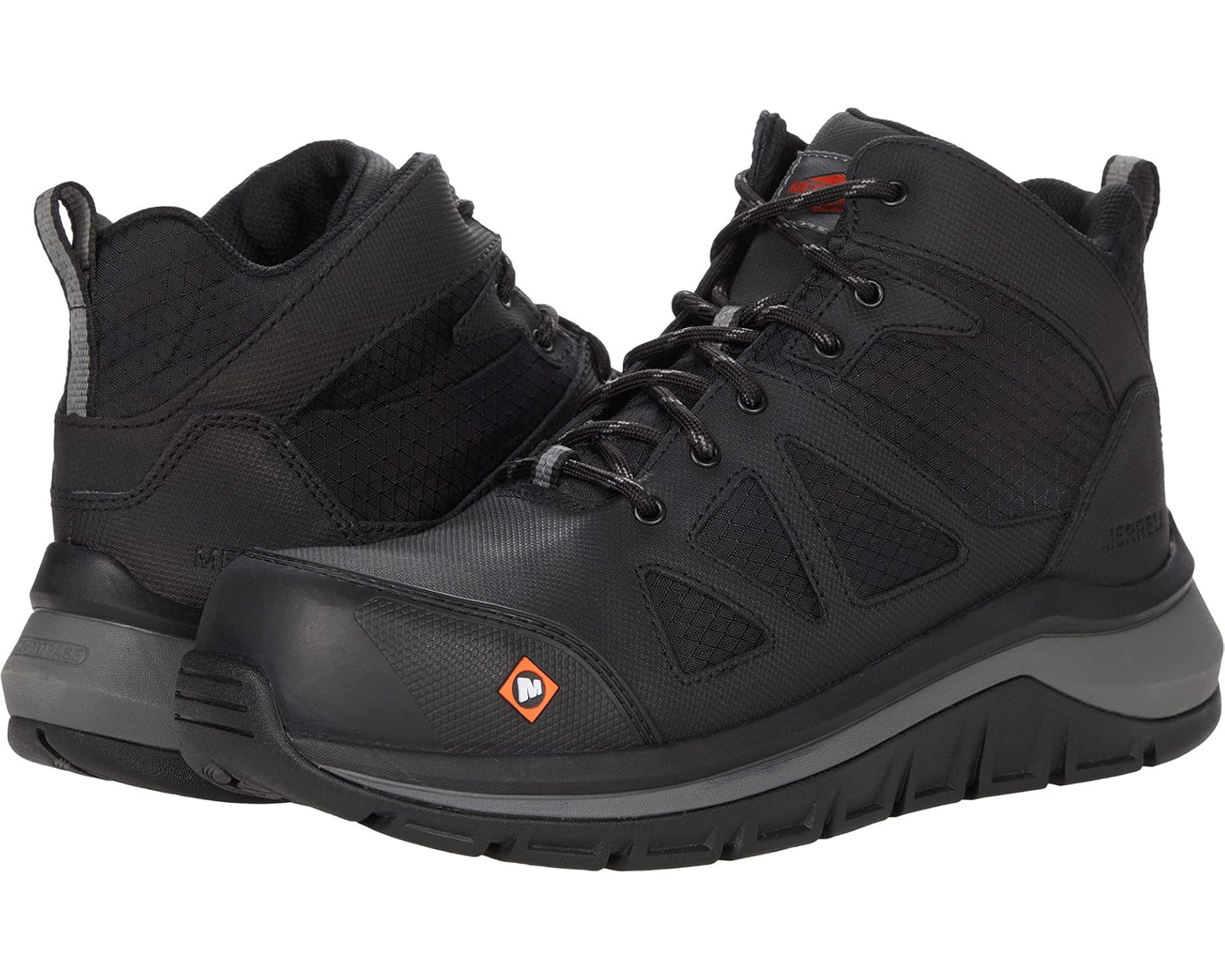 Unisex Merrell Work Fullbench Speed Mid CF Black