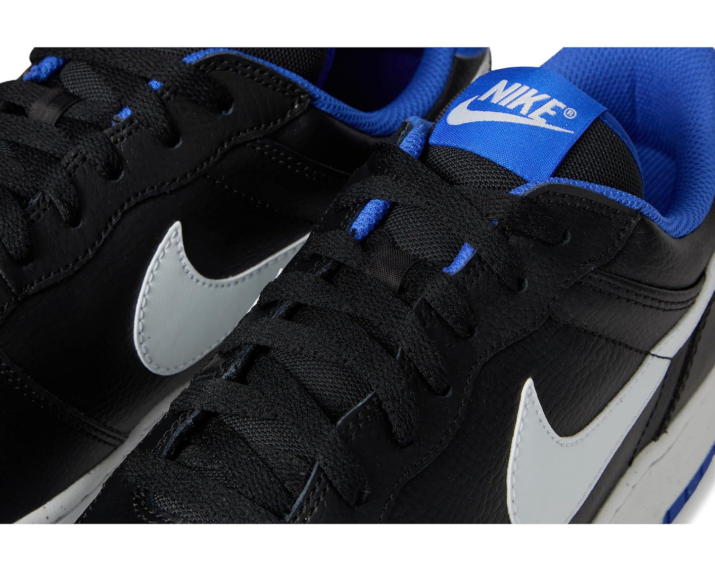 Men's Nike Big Low Black/Summit White/Hyper Royal