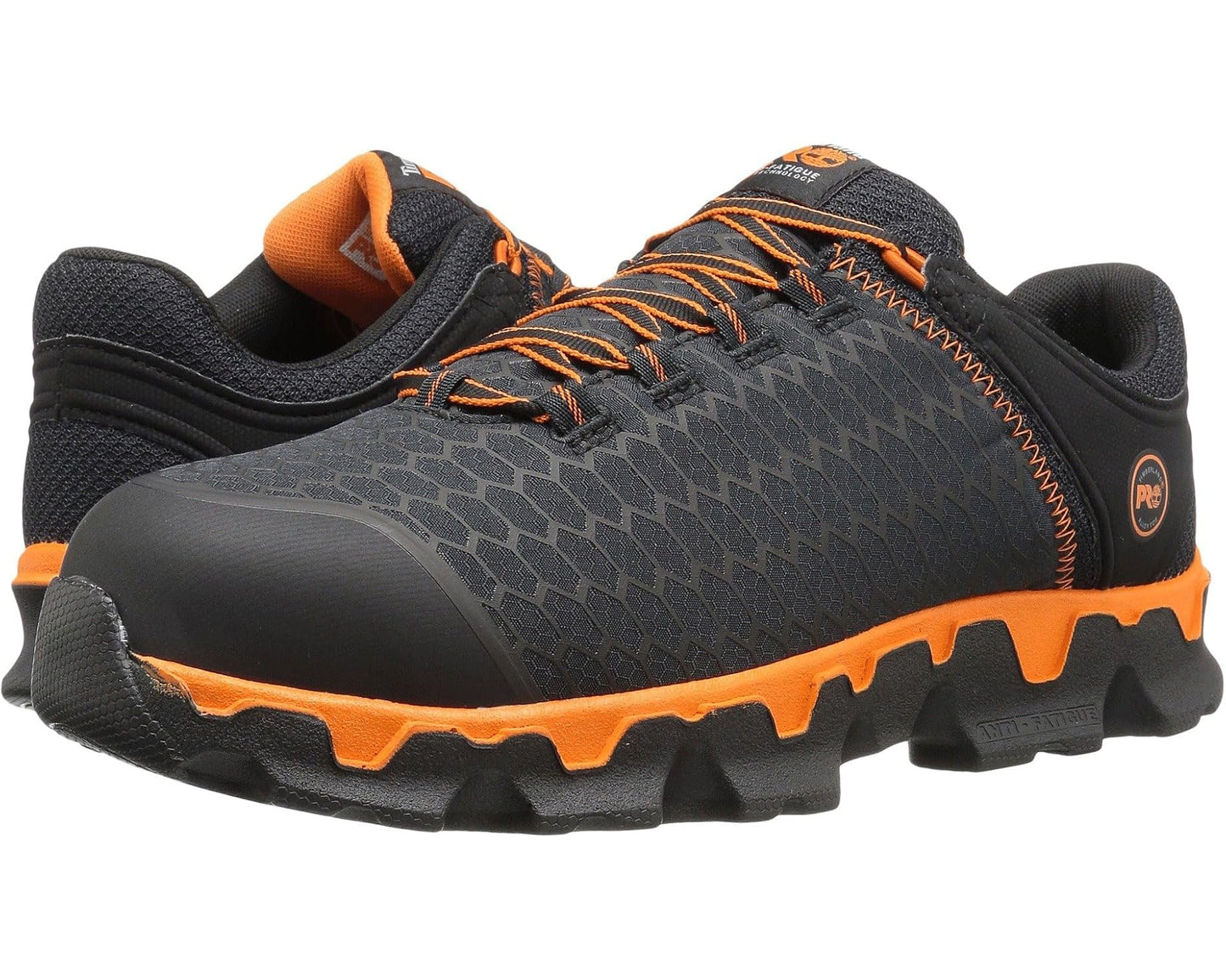 Men's Timberland PRO Powertrain Alloy Toe Black/Orange