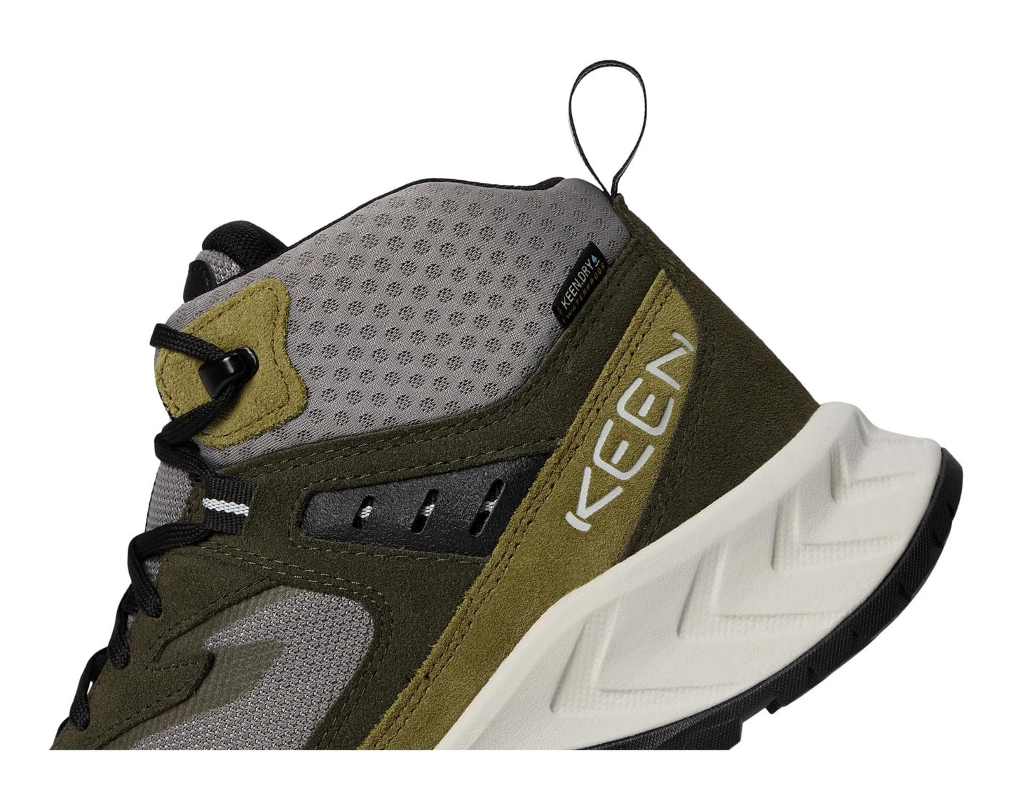 Men's KEEN Hightrail Waterproof Hiking Boots Steel Grey/ForeST Night
