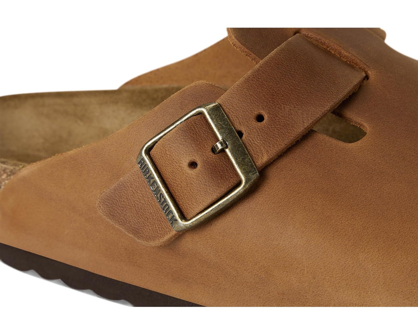 Unisex Birkenstock Boston - Oiled Leather (Unisex) Cognac