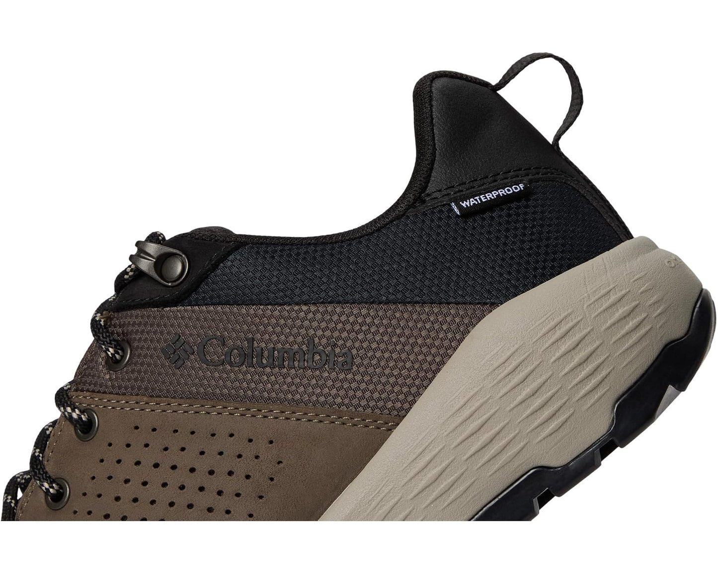 Men's Columbia Newton Nimble Leather Tundra/Black