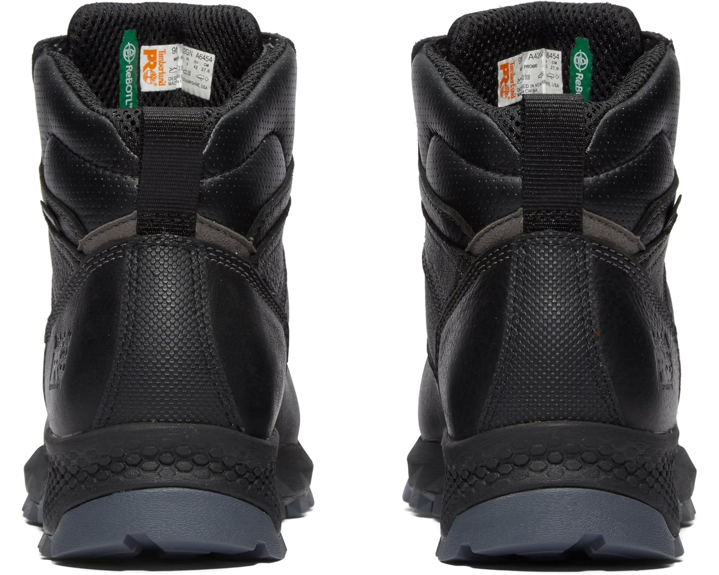 Men's Timberland PRO TITAN EV 6 Composite Safety Toe Waterproof Black Rustler