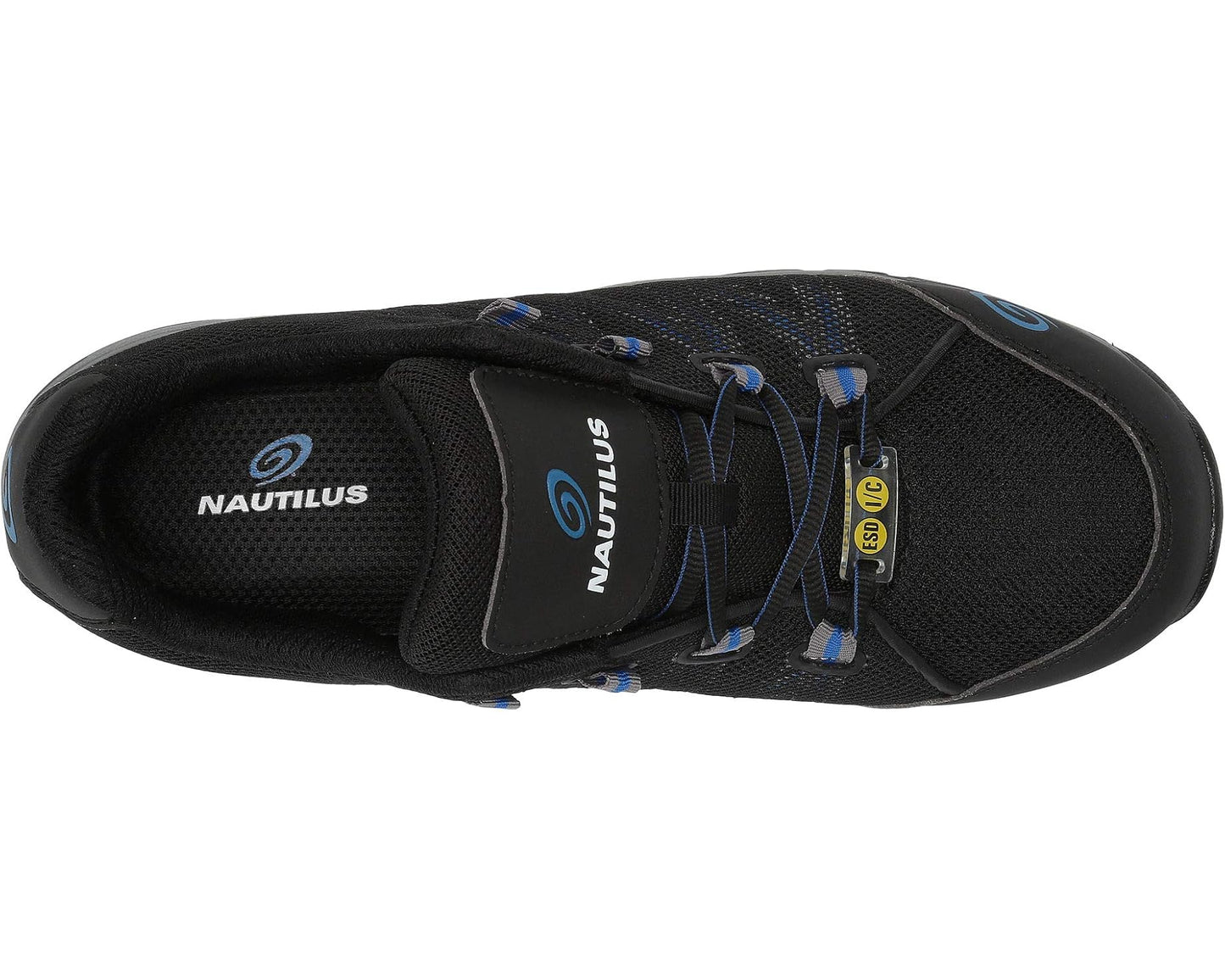Men's Nautilus Safety Footwear N1345 Carbon Nanofiber Safety Toe SD Black