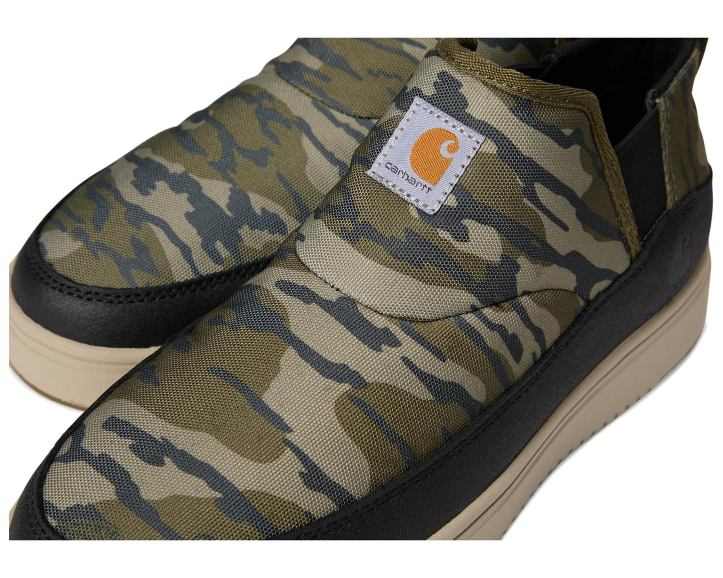 Men's Carhartt Detroit Canvas Mid Slip-On Mossy Oak