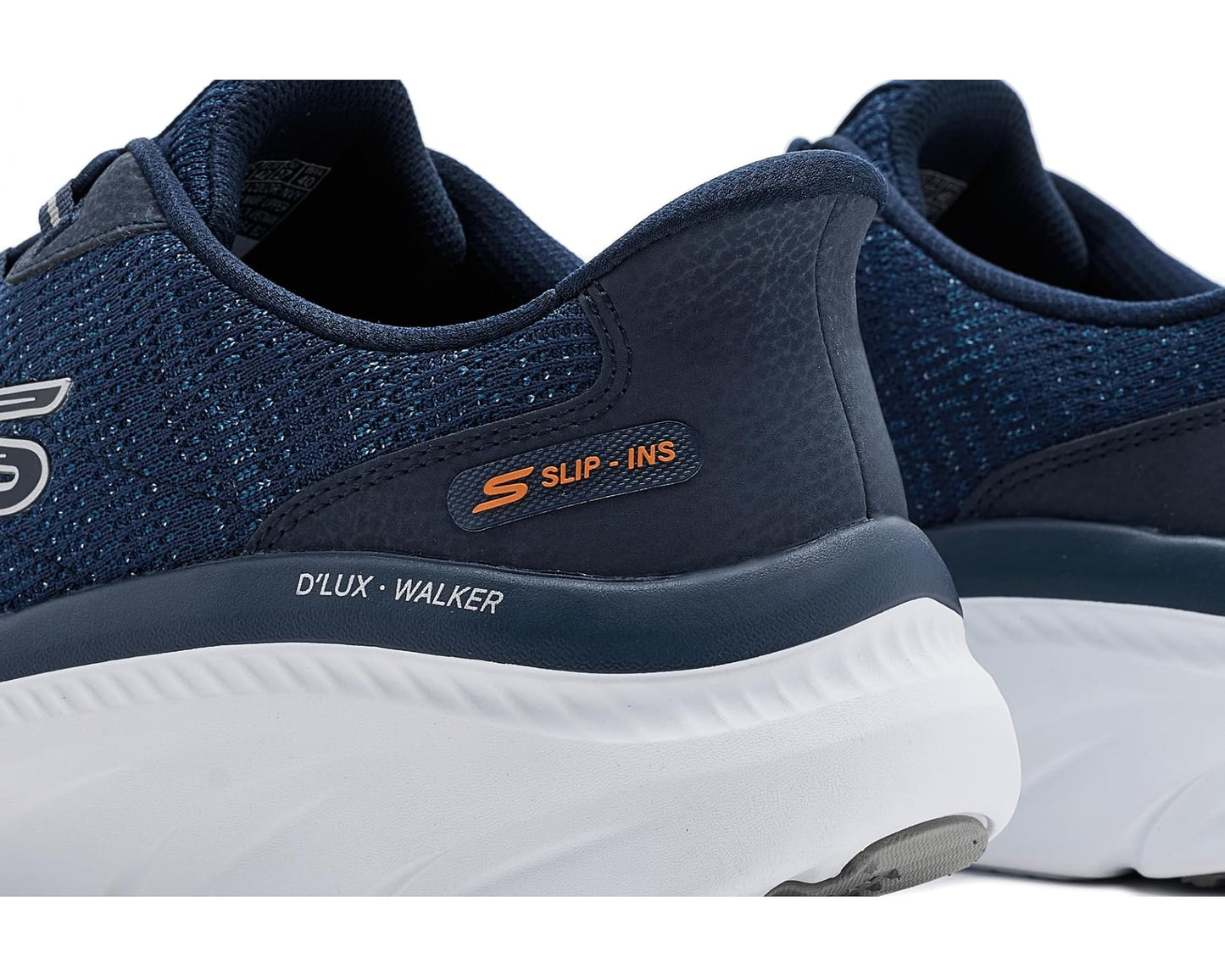 Men's SKECHERS D'Lux Walker 3.0 Drevven Hands Free Slip-In Navy