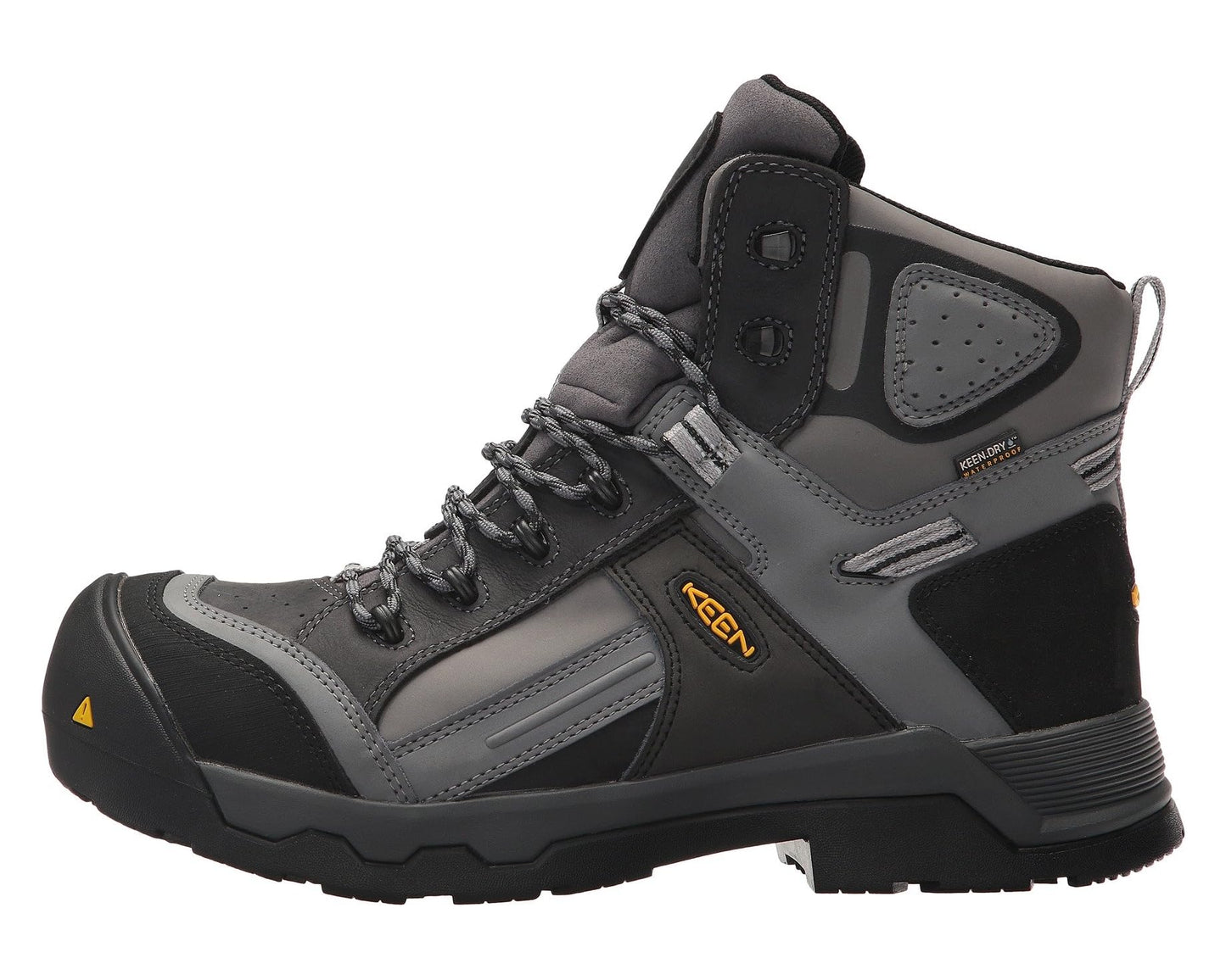 Men's KEEN Utility Davenport 6 400G CT Waterproof (Comp Toe) Magnet/Steel/Grey