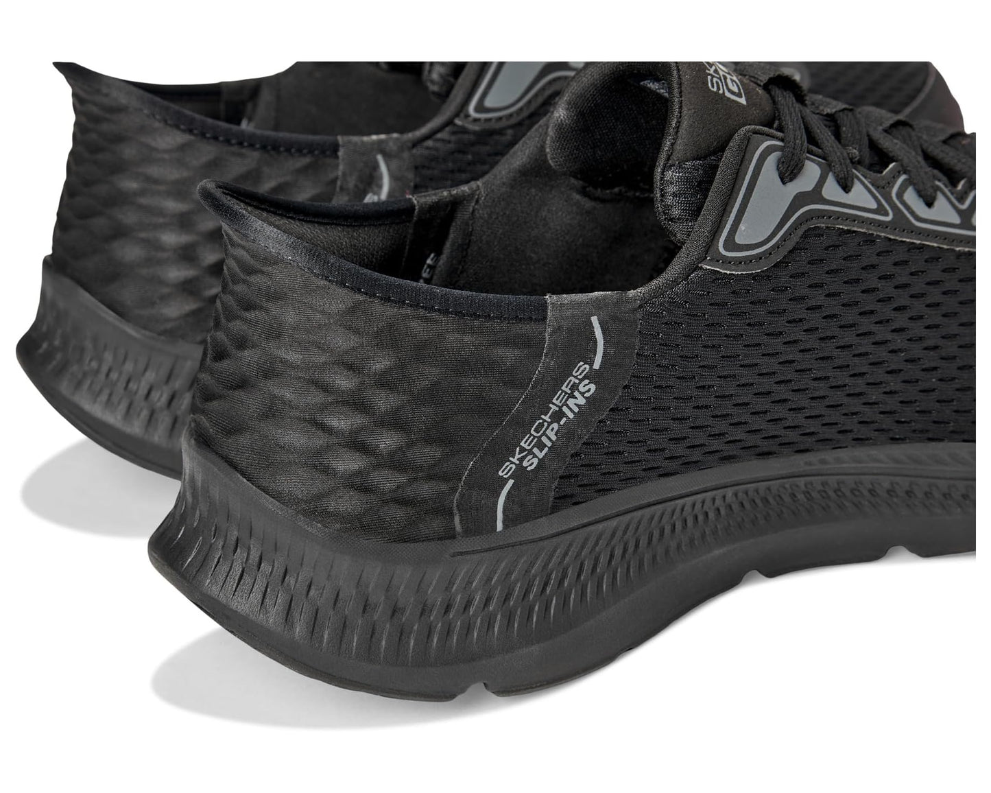 Men's SKECHERS Go Run Consistent 2.0 - Empower Hands Free Slip-Ins Black/Black