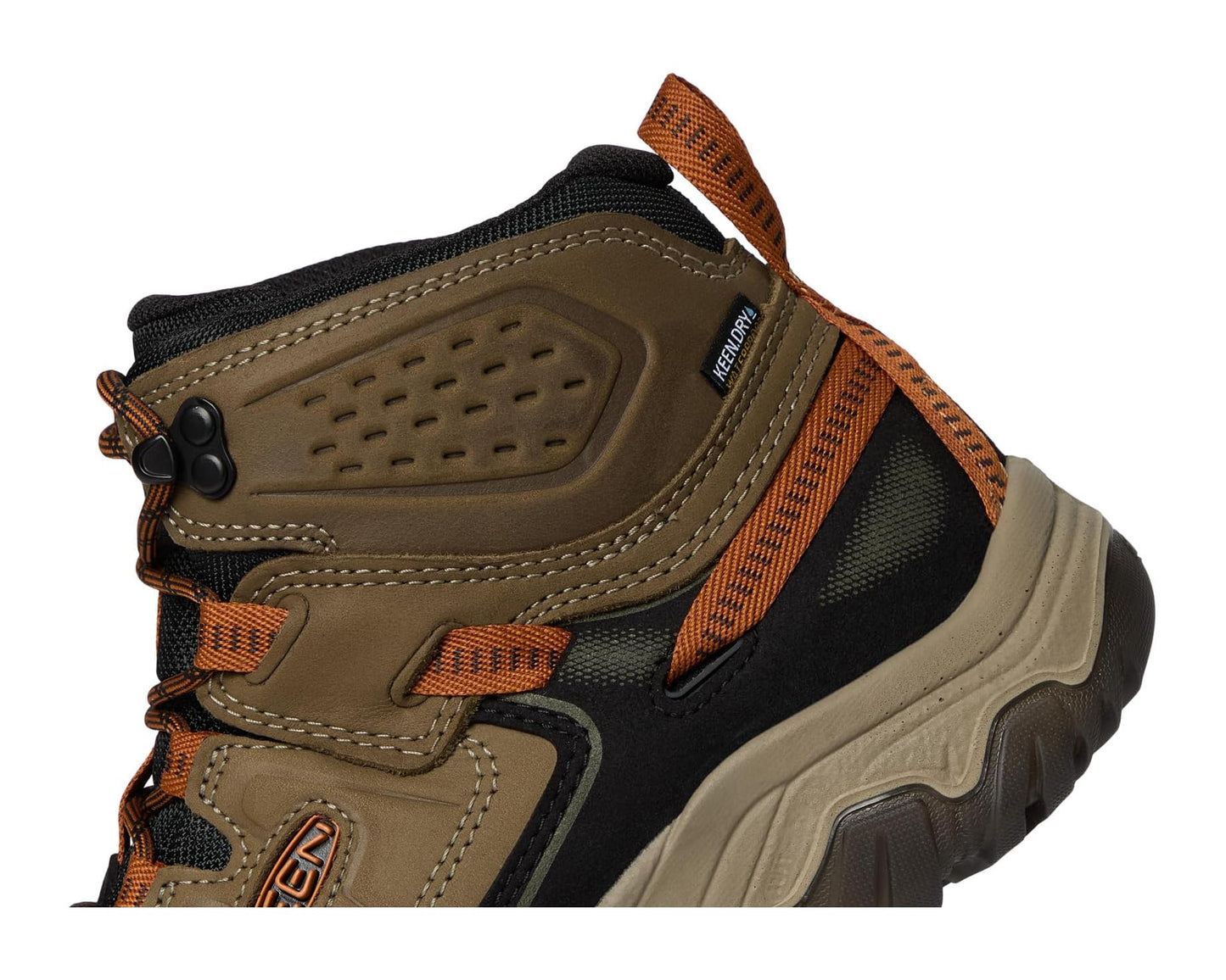 Men's KEEN Targhee IV Waterproof Hiking Boots Sea Turtle/Roasted Pecan