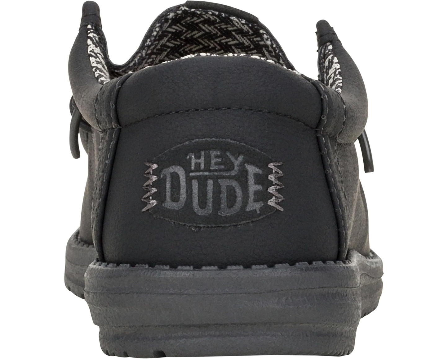 Men's Hey Dude Wally Classic Black/Charcoal