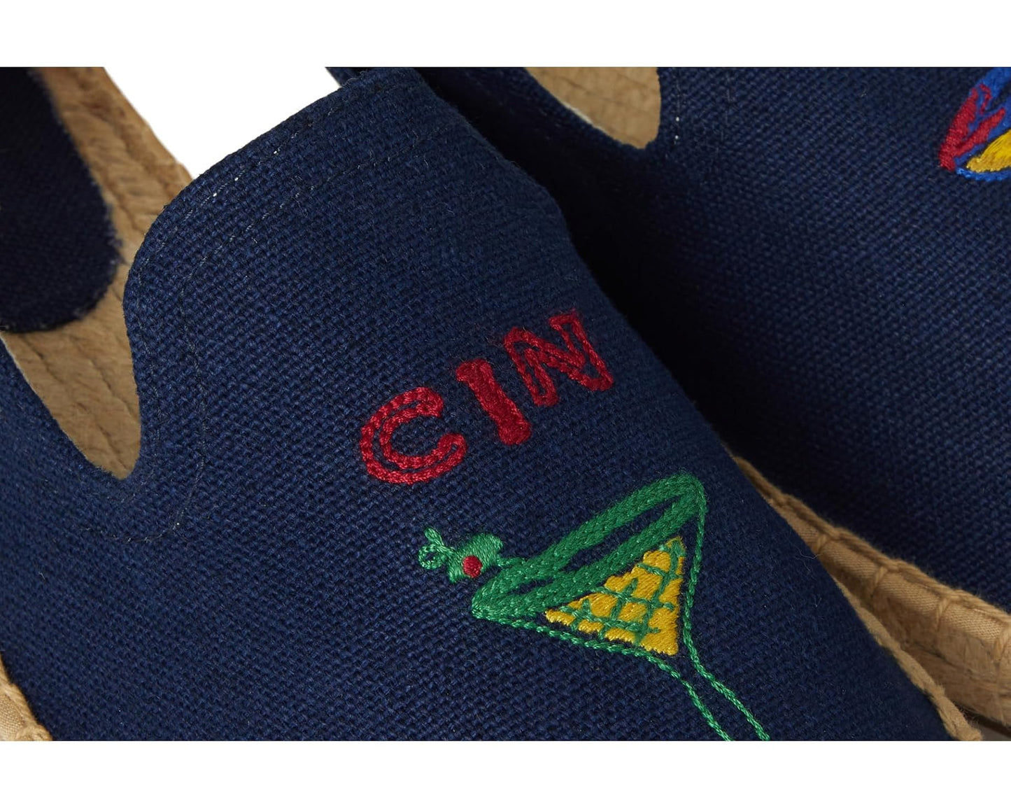 Men's Soludos Smoking Slipper Espadrille Cin Cin/Armada Blue