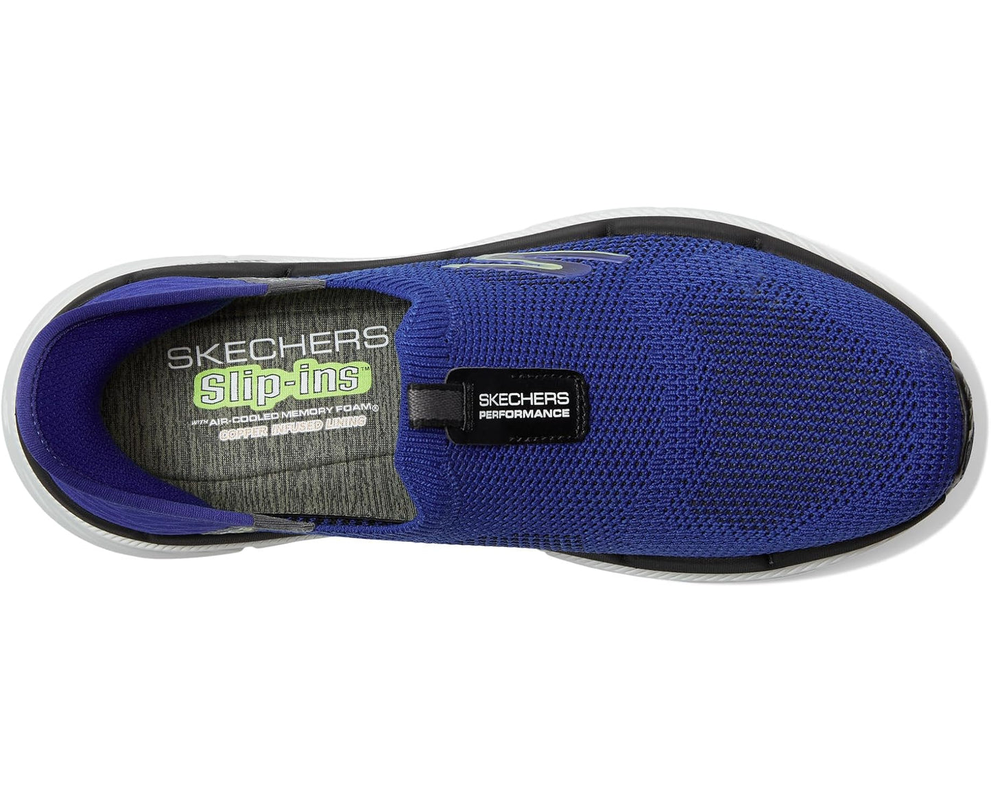 Men's SKECHERS Hands Free Slip-Ins - Max Cushion Premier 2.0 Blue/Black