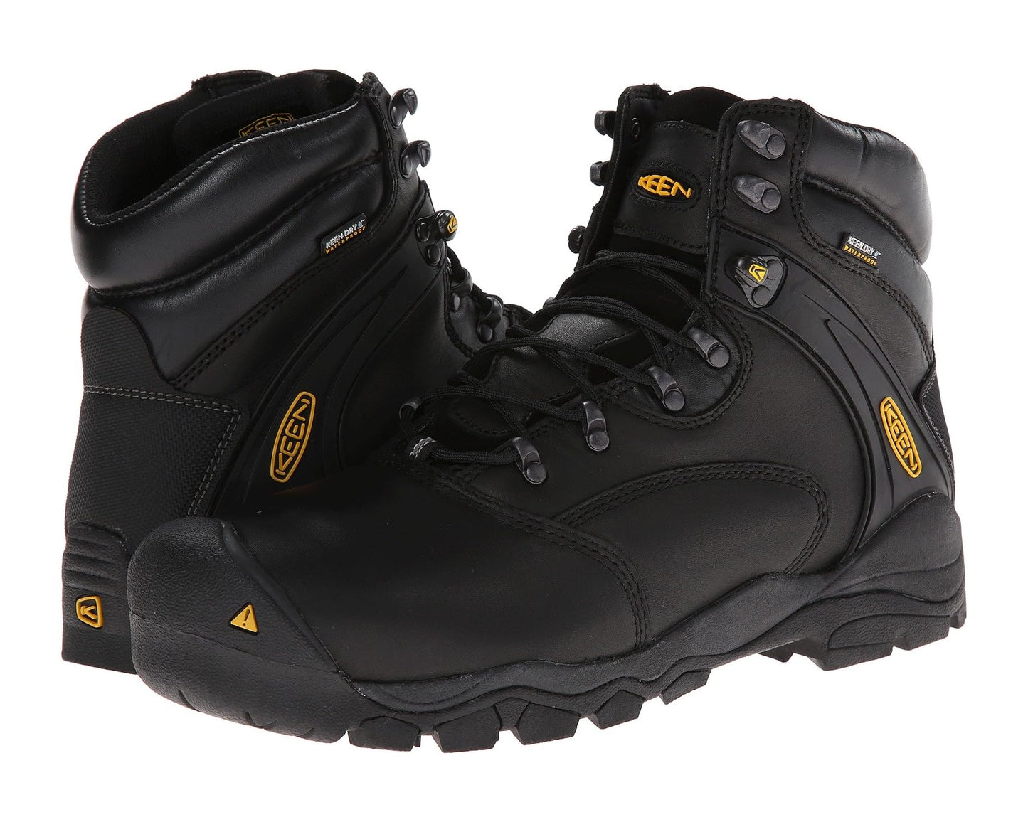 Men's KEEN Utility Louisville 6 Steel Toe Black