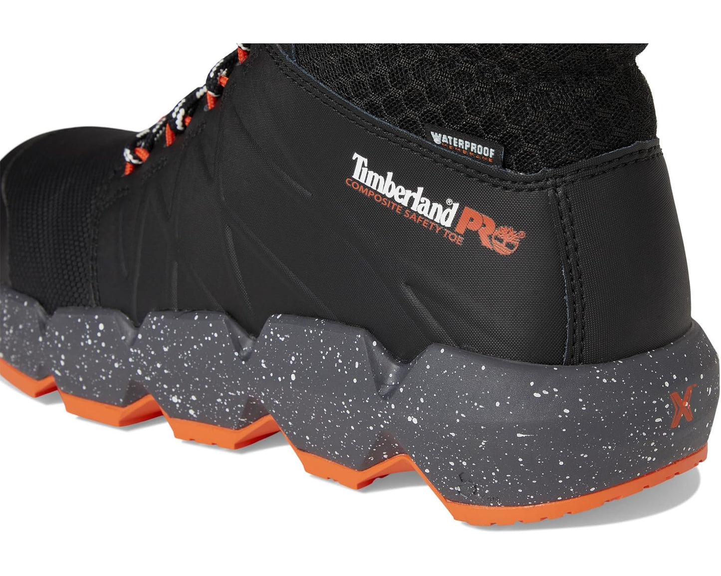 Men's Timberland PRO Morphix 6 Composite Safety Toe Waterproof Black/Orange