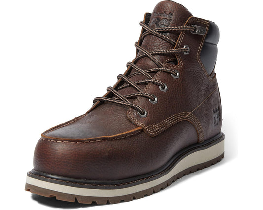 Men's Timberland PRO Irvine Wedge 6 Alloy Safety Toe Brown2024 NEW