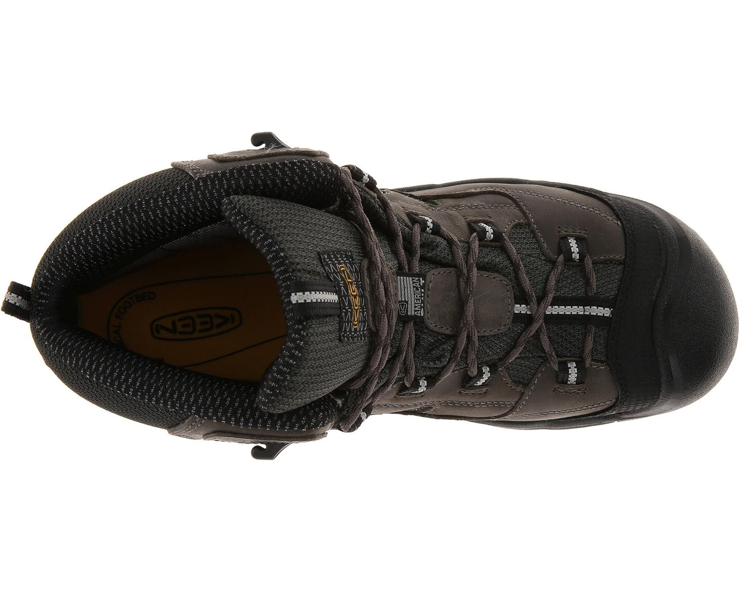 Men's KEEN Utility Braddock Mid Waterproof (Steel Toe) Gargoyle/Forest Night