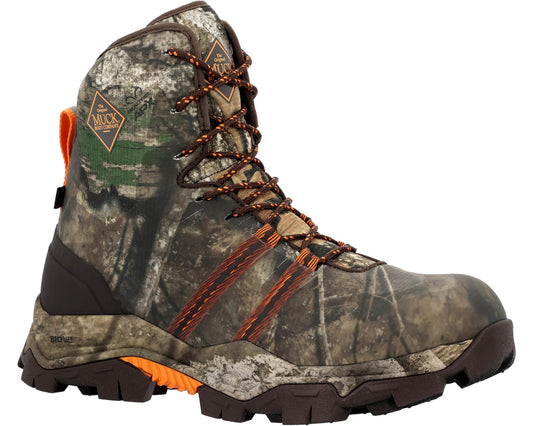 Men's The Original Muck Boot Company Alpha Pursuit Brown/Orange/Realtree