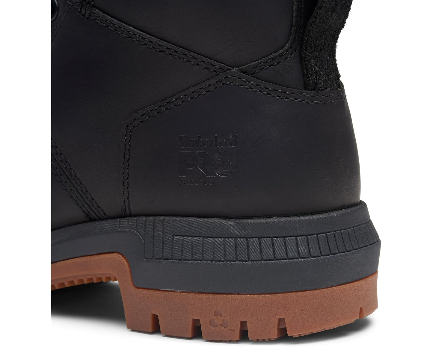 Men's Timberland PRO Montauk 6 Inch Steel Safety Toe Black/Gum