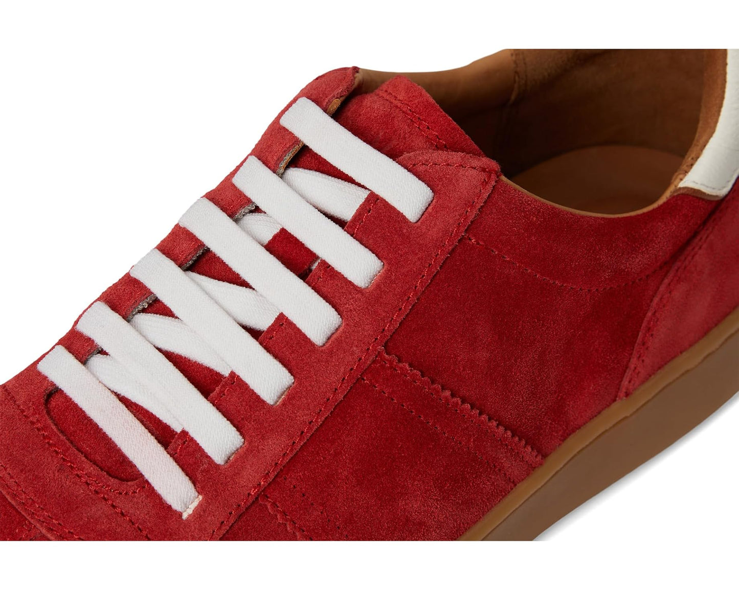 Men's Allen Edmonds Ludlow Slip-On Shoes True Red Suede