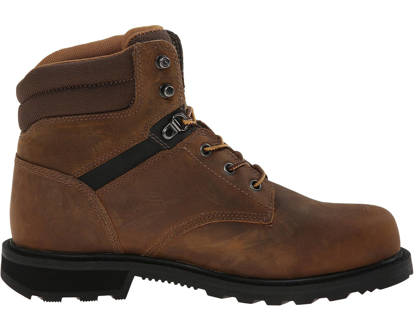 Men's Carhartt Traditional Welt 6 Work Boots Crazy Horse Brown Leather