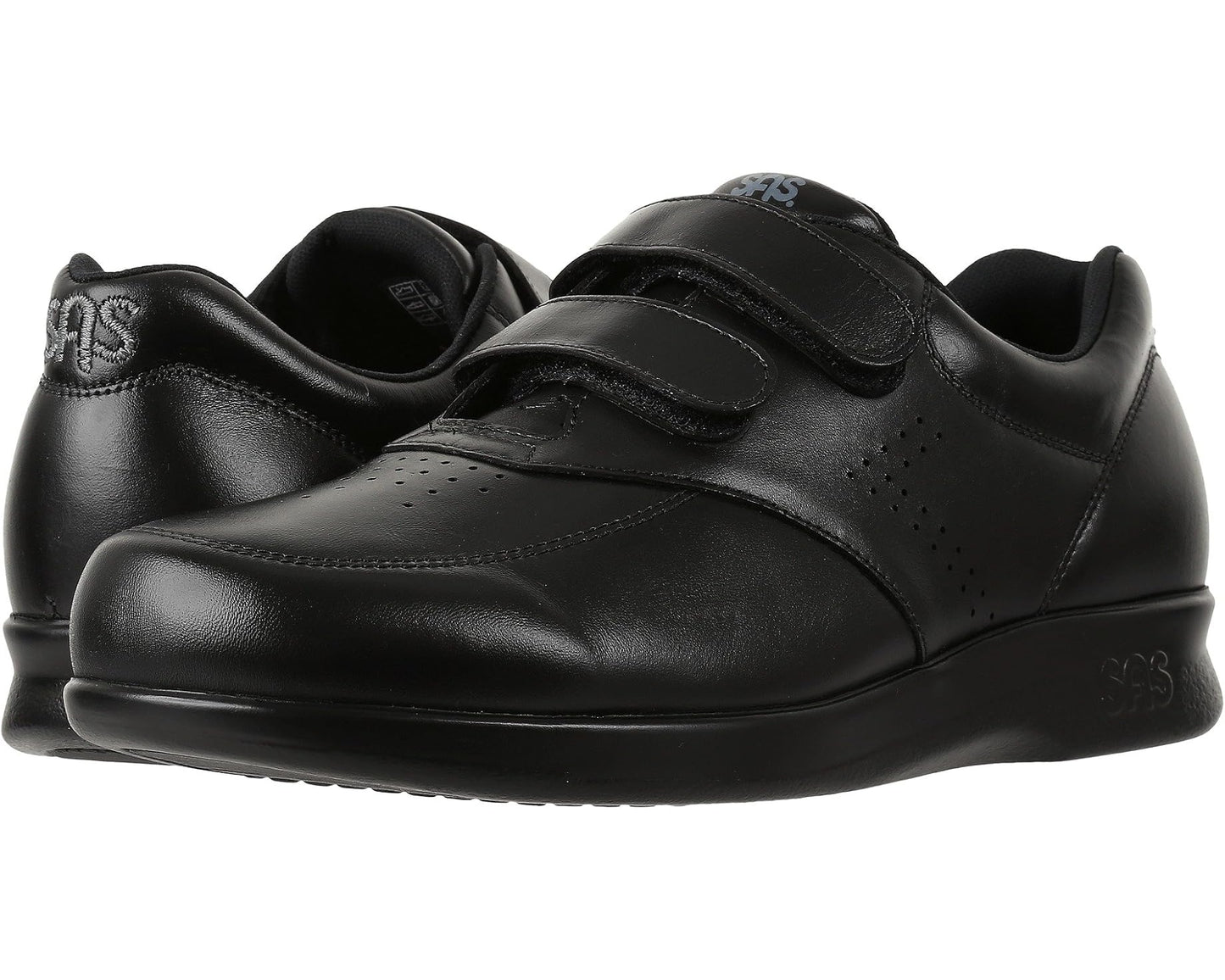 Men's SAS VTO Adjustable Comfort Walking Shoe Black