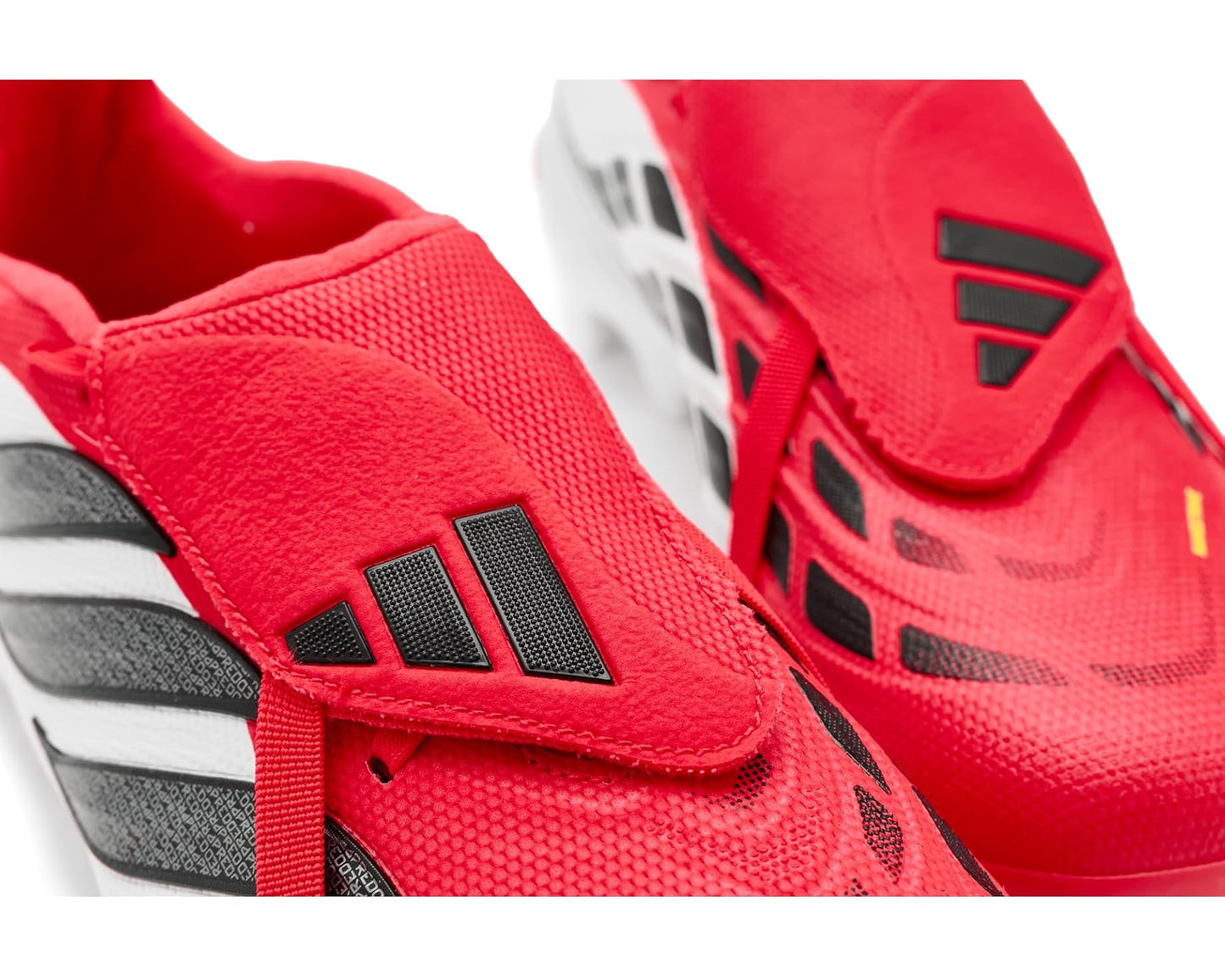 Unisex adidas Predator League Fold-over Tongue Firm Ground Footb Soccer Cleats Lucid Red/Black/White