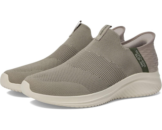 Men's SKECHERS Ultra Flex 3.0 Viewpoint Hands Free Slip-Ins Taupe/Olive