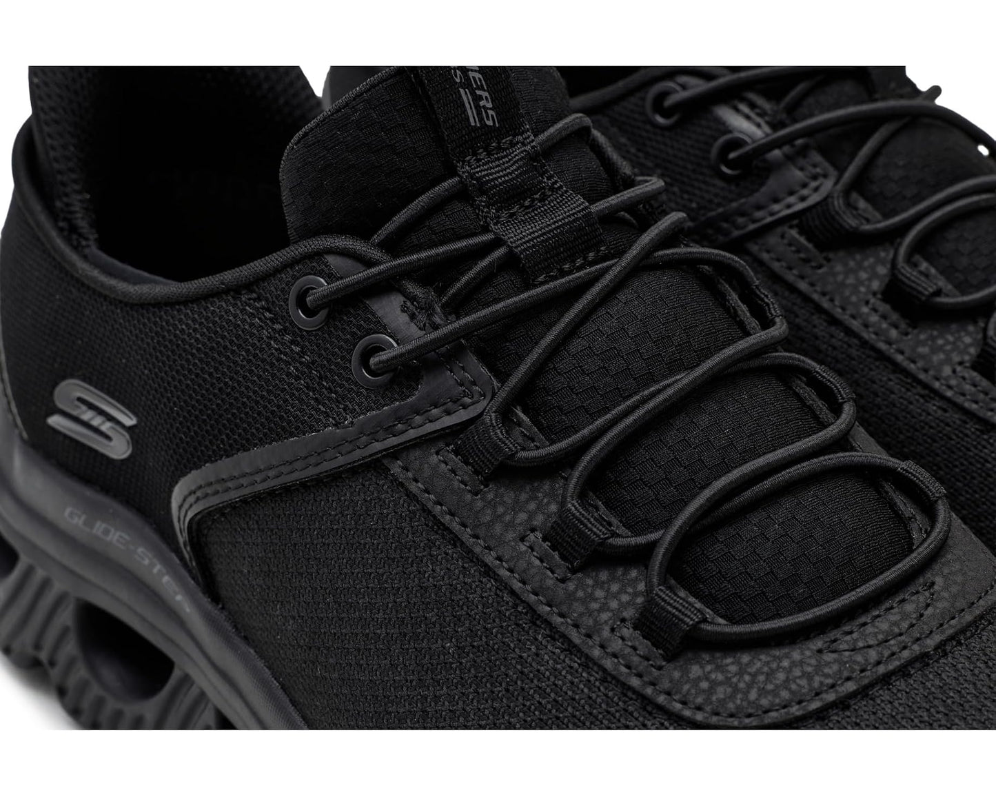 Men's BOBS from SKECHERS Bobs Arch Waves - Slick Turn Slip-ins Black/Black