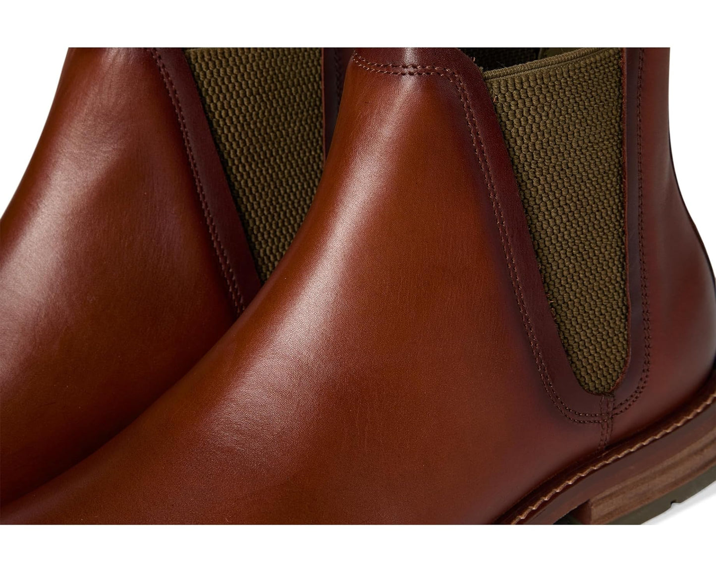 Men's Stacy Adams Isaacson Chelsea Boots Cognac