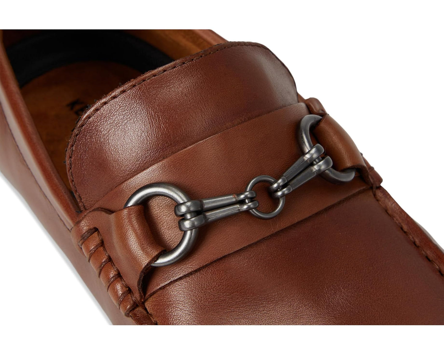 Men's Kenneth Cole Theme Bit Detail Driver Cognac