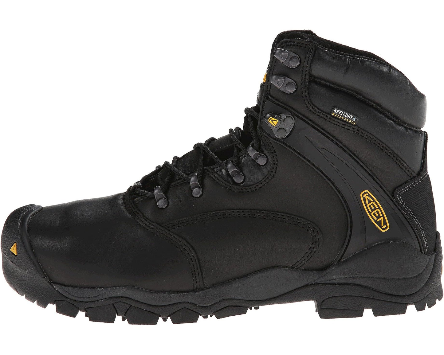 Men's KEEN Utility Louisville 6 Steel Toe Black