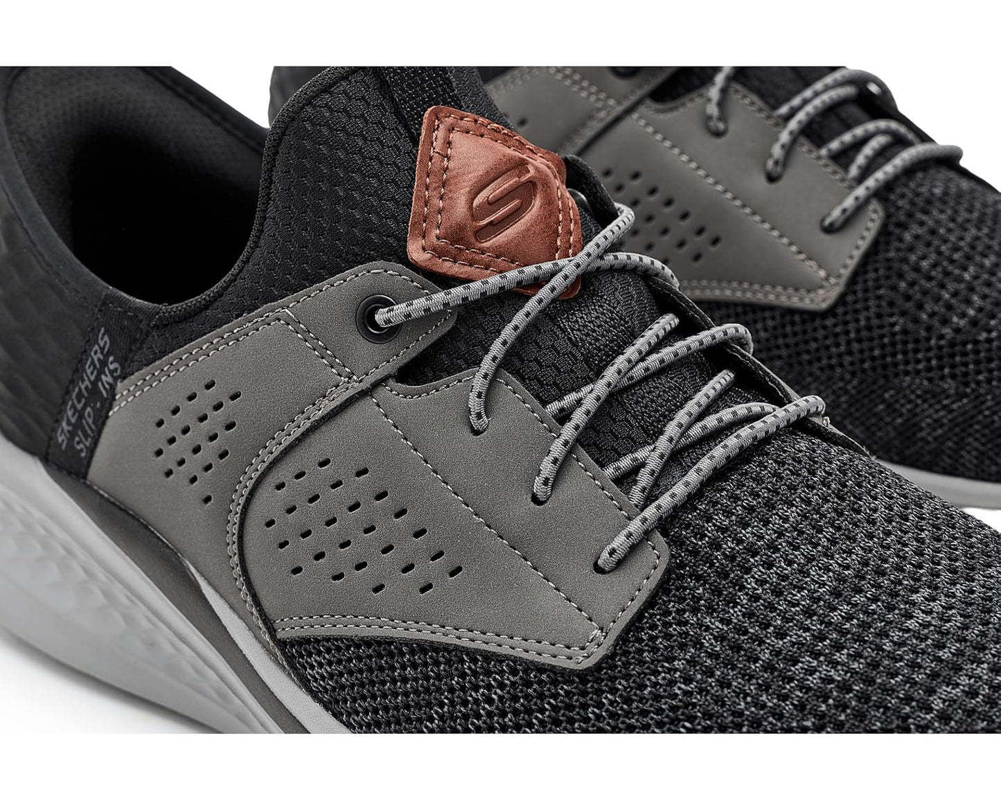 Men's SKECHERS Slade - Caster Black/Grey