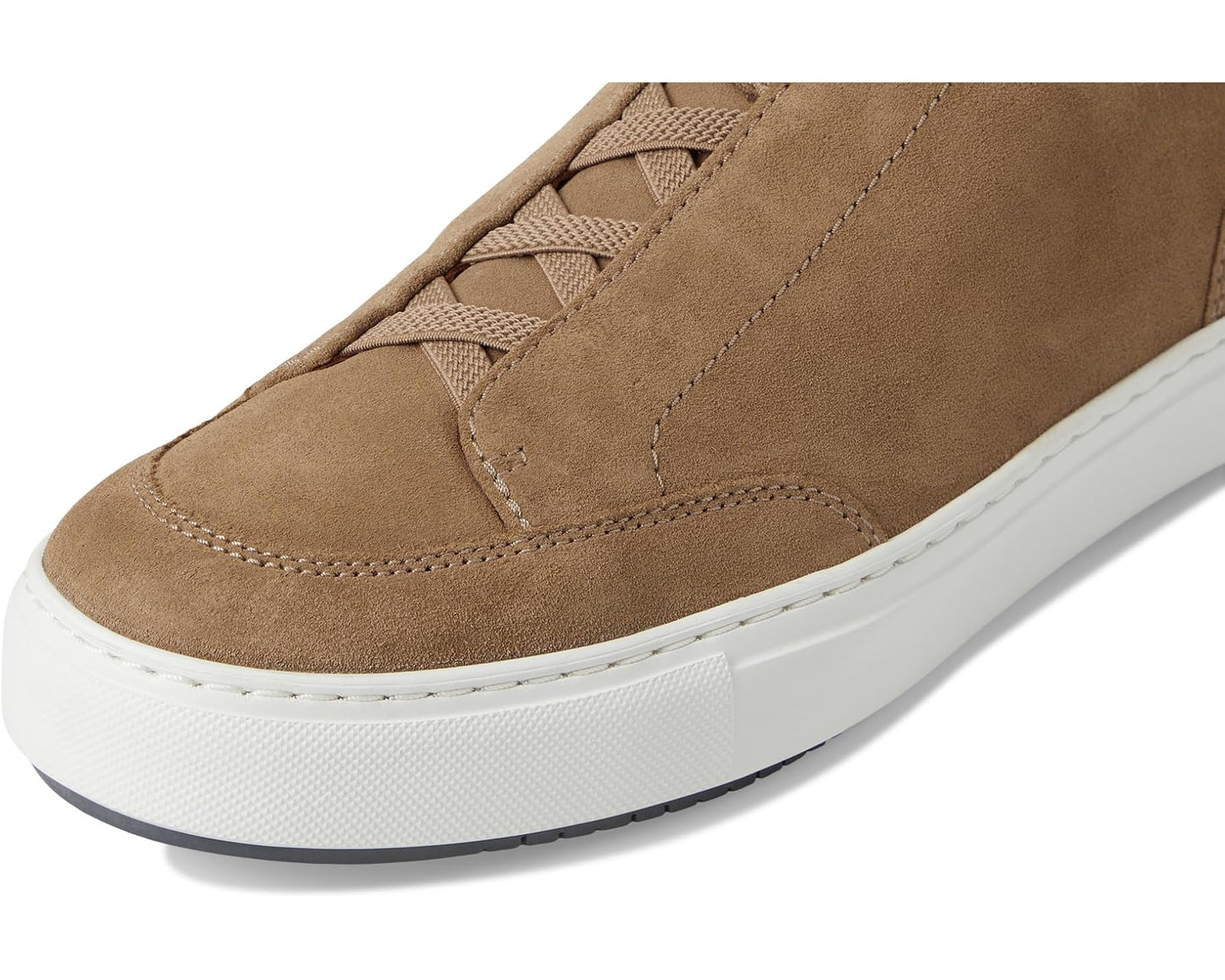 Men's Johnston & Murphy Collection Anson Stretch Lace-To-Toe Taupe English Suede