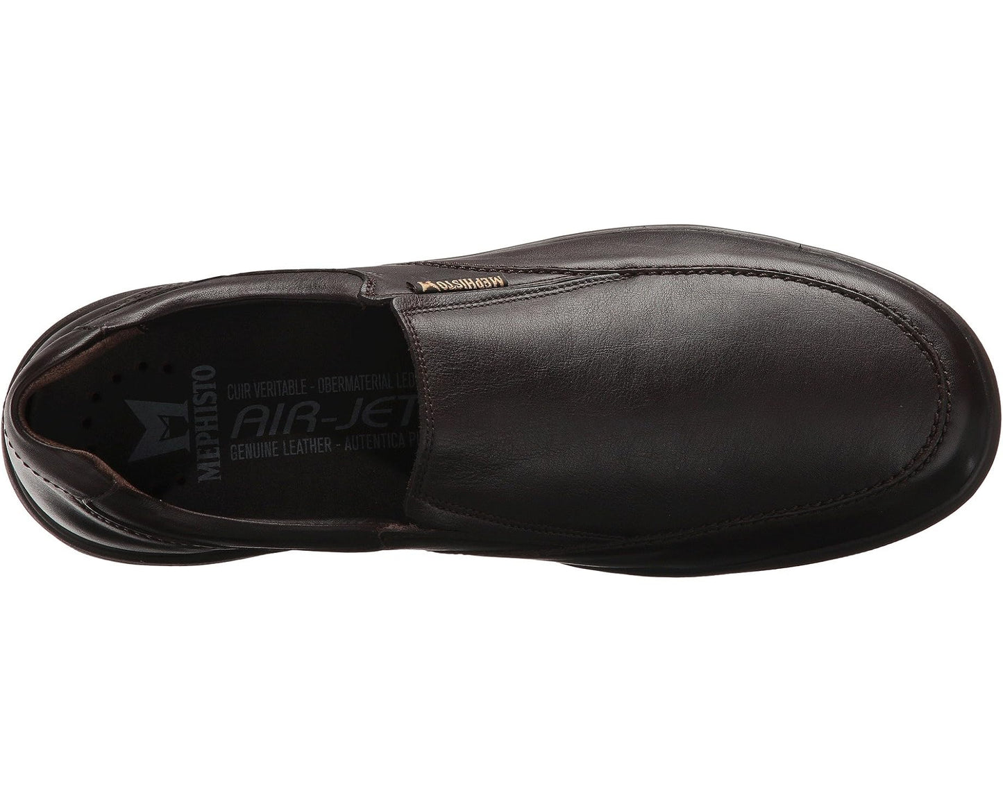 Men's Mephisto Davy Dark Brown Riko
