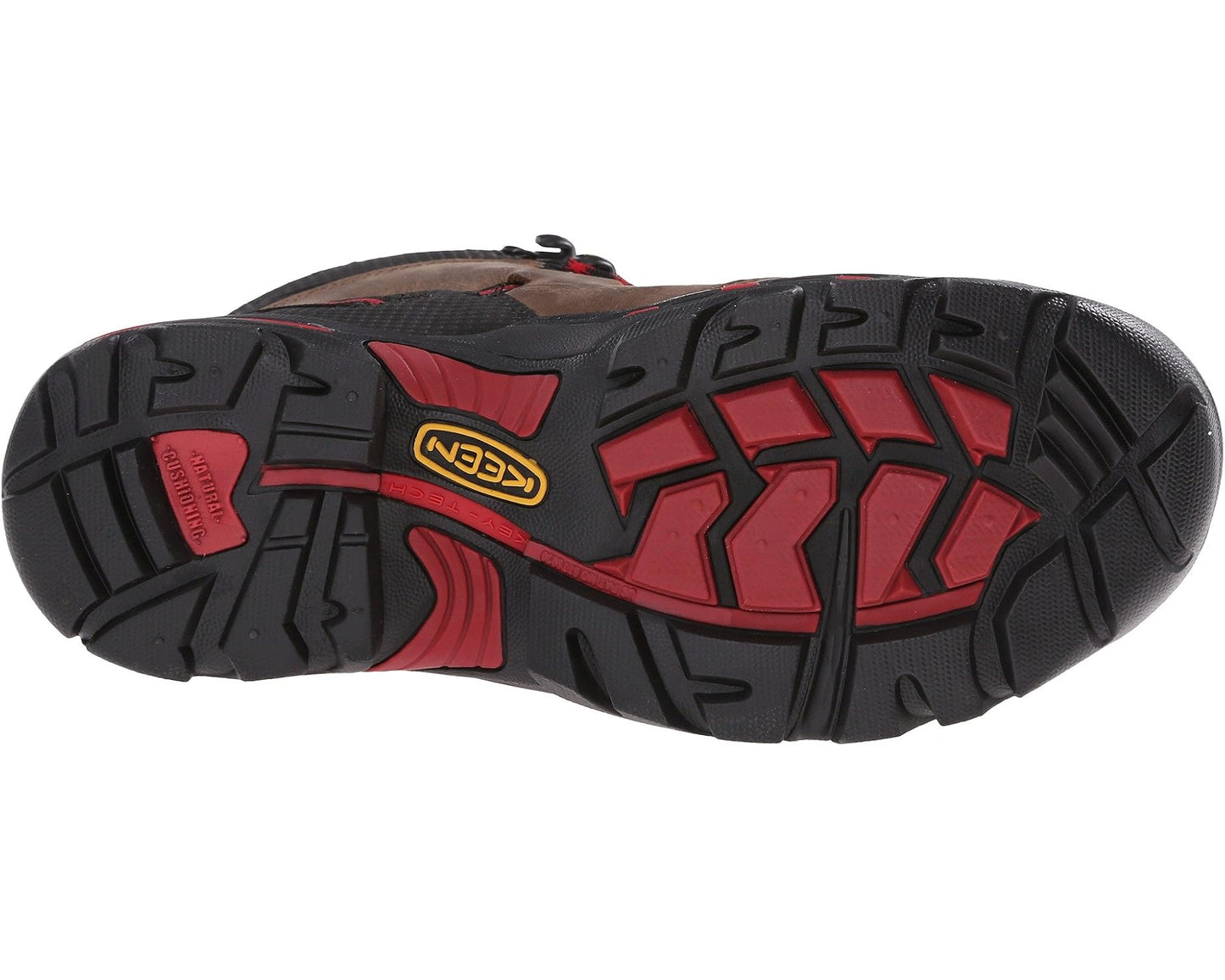 Men's KEEN Utility Pittsburgh (Steel Toe) Bison/Red
