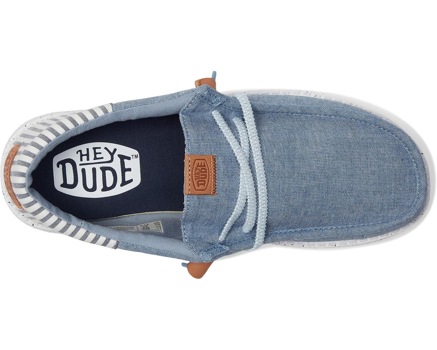 Men's Hey Dude Wally Funk Nu Prep Faded Denim/Navy Blazer