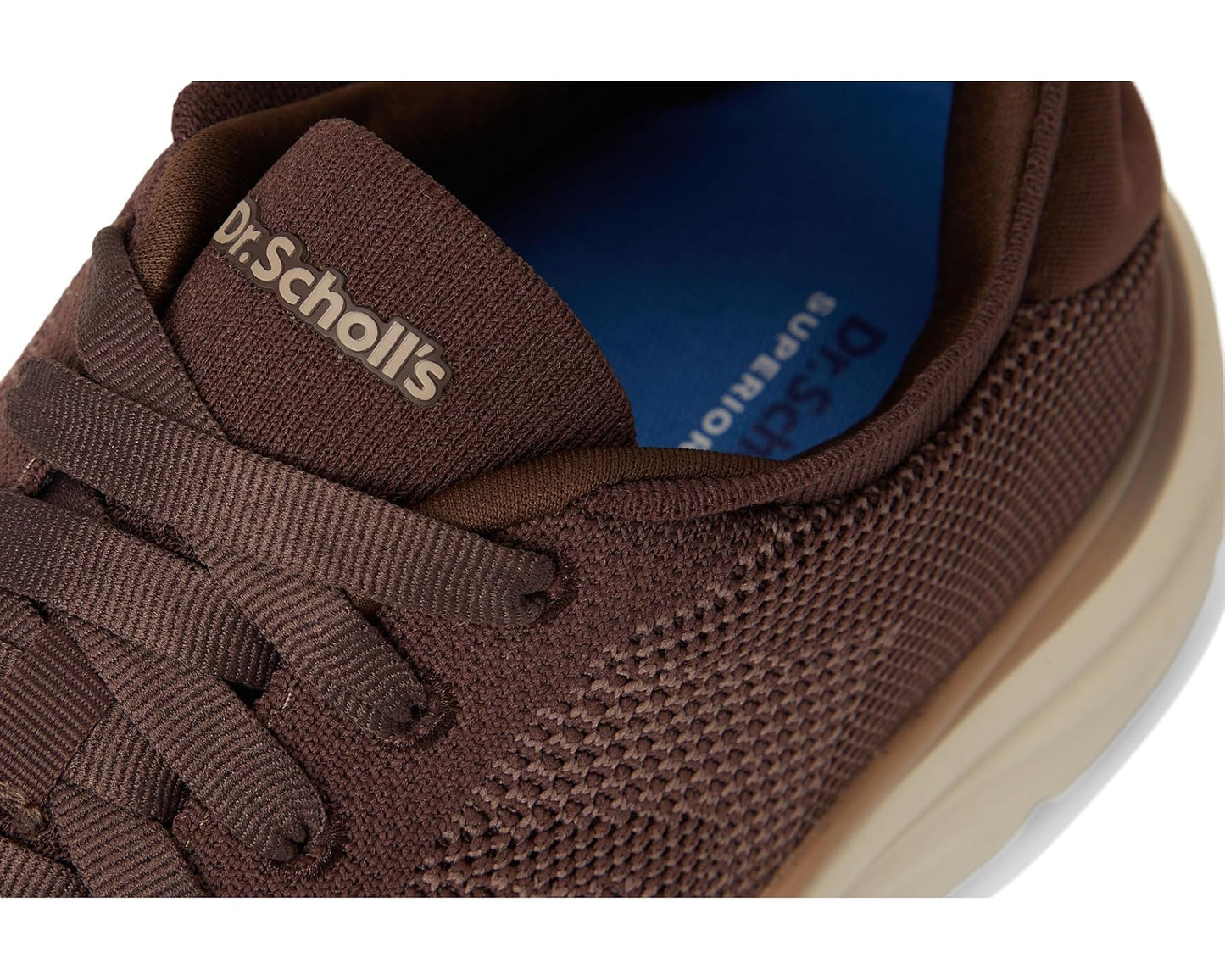 Men's Dr. Scholl's Feel Ready Dark Brown Fabric