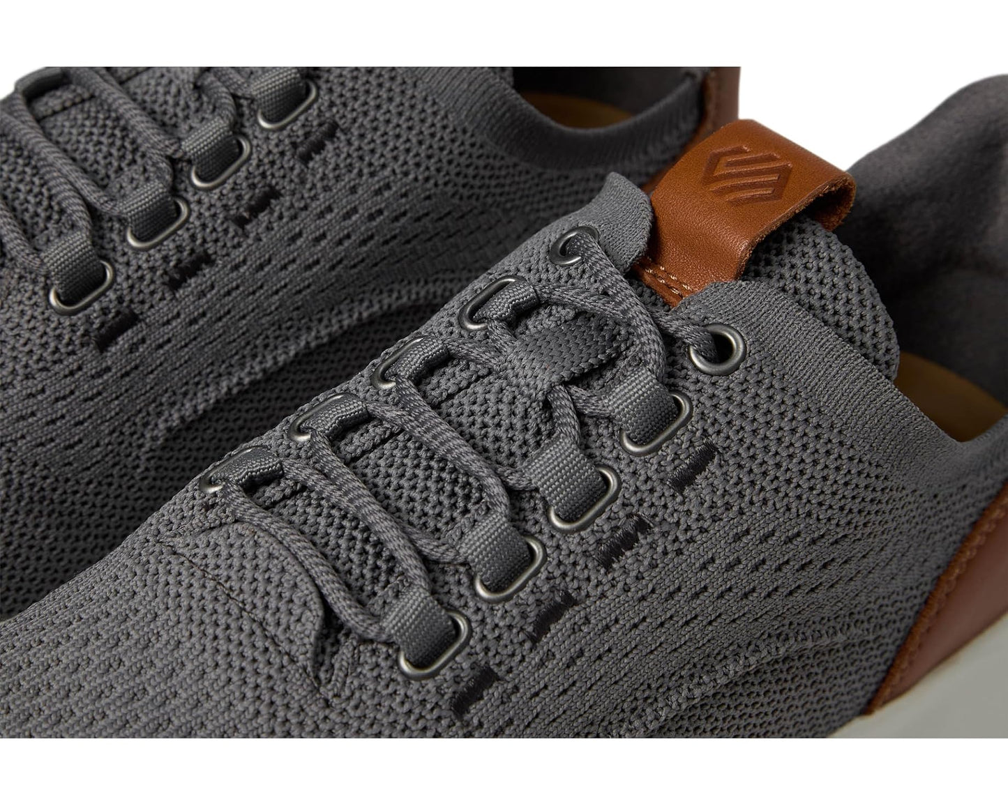 Men's Johnston & Murphy Amherst 2.0 Knit Plain Toe Gray Knit