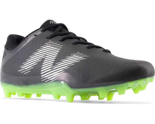 Men's New Balance Rush V4 Low Lacrosse Cleats Black/Black
