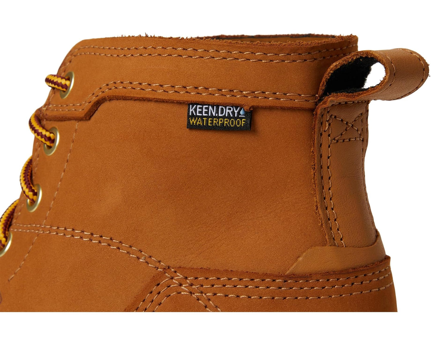 Men's KEEN Utility San Jose 6 Soft Toe Waterproof 90 Degree Heel Bistre/Gum