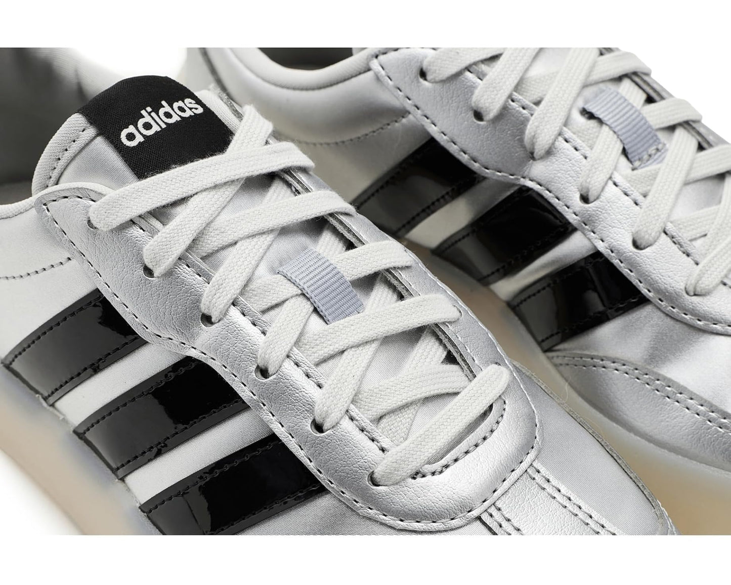 Unisex adidas Kids Barreda Decode Shoes Silver Metallic/Black/Chalk White