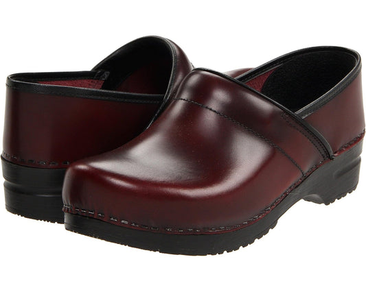 Men's Sanita Professional Cabrio Bordeaux Brush Off Leather