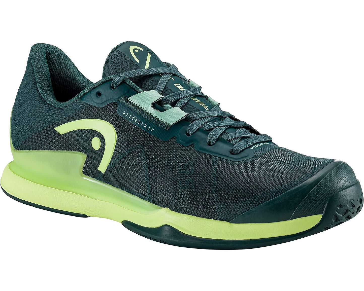 Men's HEAD Sprint Pro 3.5 Tennis Shoes Forest Green/Light Green