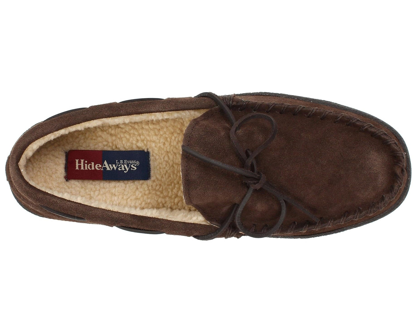 Men's L.B. Evans HideAways by L.B. Evan Morgan Chocolate Suede