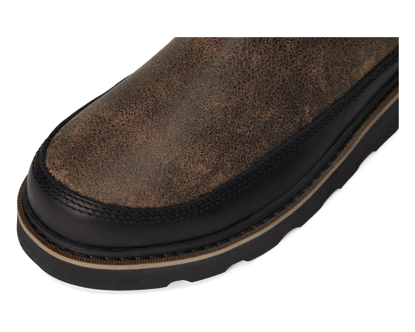 Men's SOREL Slabtown 62' Chelsea Waterproof Canoe/Black