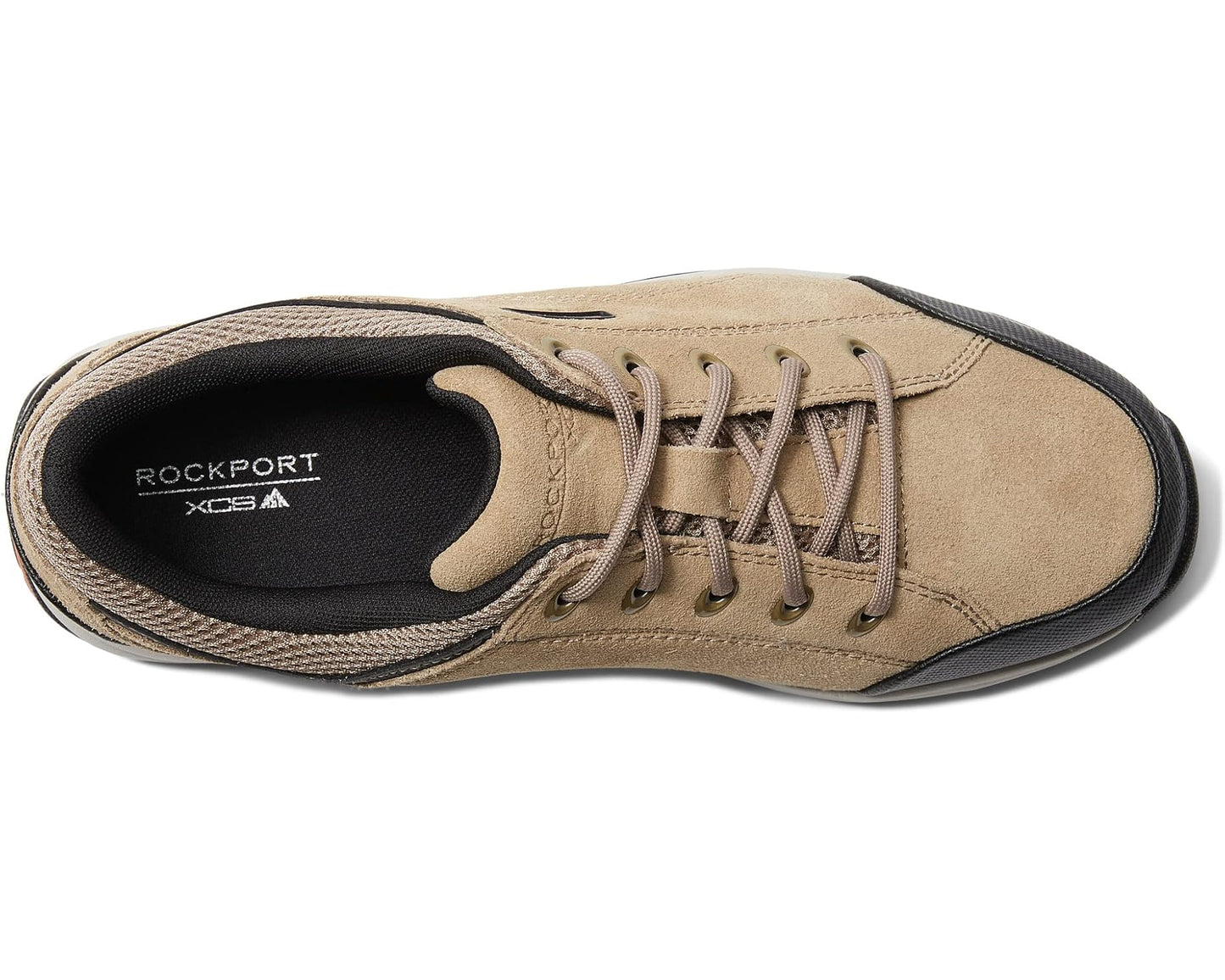 Men's Rockport Chranson Taupe Suede 1