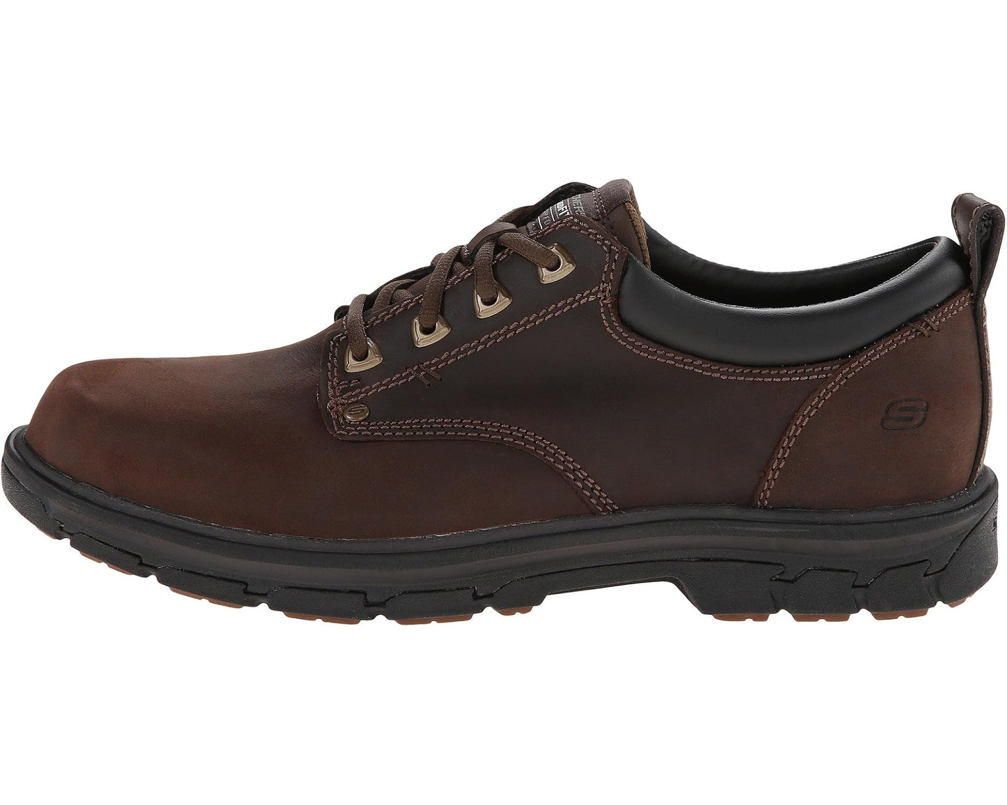 Men's SKECHERS Segment Relaxed Fit Oxford Brown