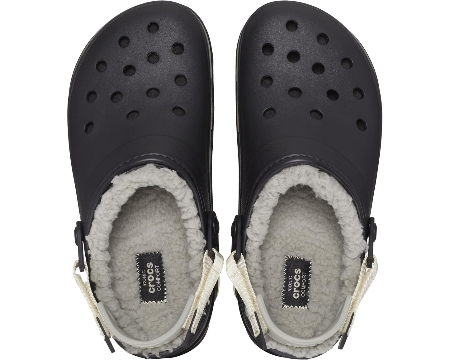 Unisex Crocs All Terrain Lined Clog Black